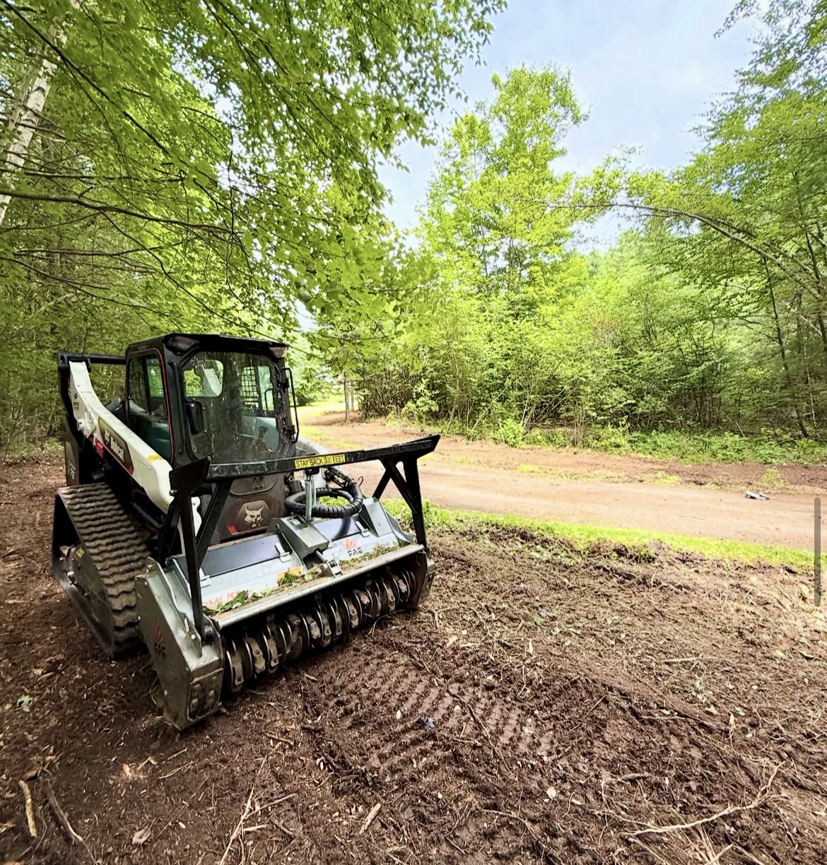 Forestry Mulching by Seacoast Land & Brush Services